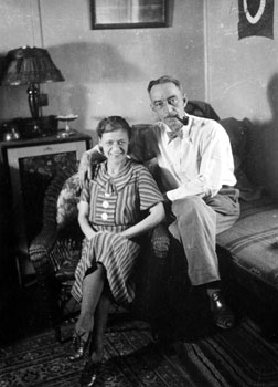 The Tidds in their Mayo home, 1933