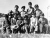 Groupe d'enfants, vers 1946.